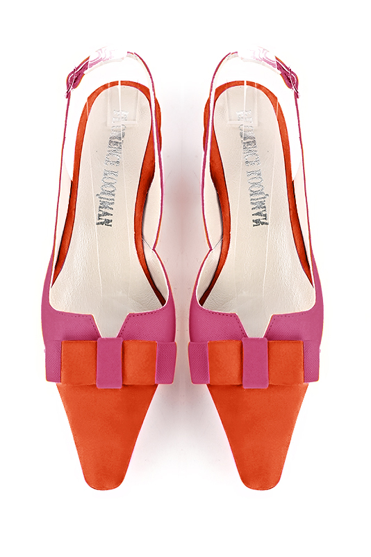 Pink and orange shops shoes heels